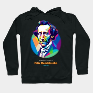 Felix Mendelssohn WPAP Hoodie